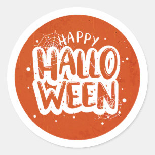 Happy Halloween Party - Halloween Costume Classic Round Sticker