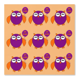 Happy Halloween Party Owl Wallpaper