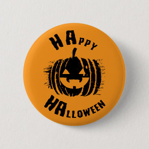 Happy Halloween Party Pumpkin 2 Inch Round Button