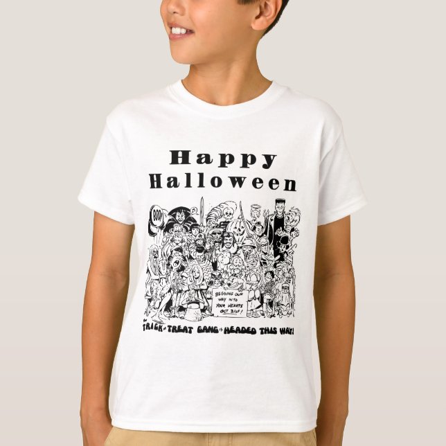 Happy Halloween Party T-Shirt (Front)