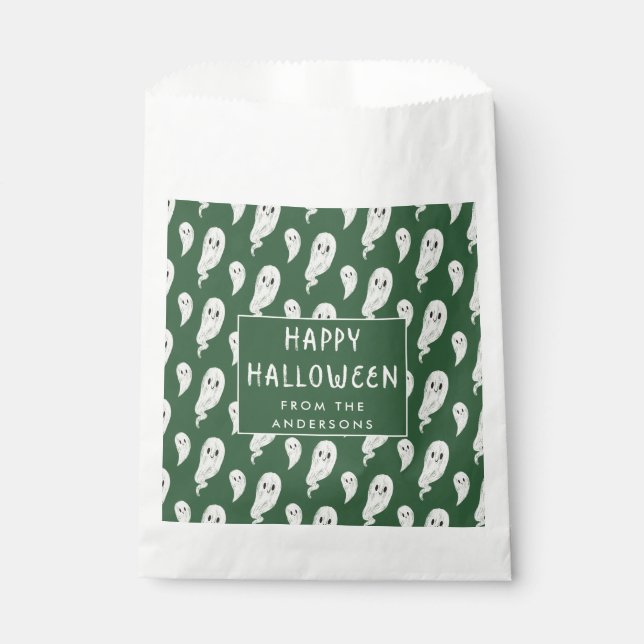 Happy Halloween party treat gift bag (Front)