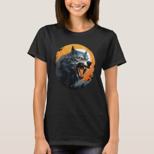 Happy Halloween Party with this pretty Werewolf Co T-Shirt