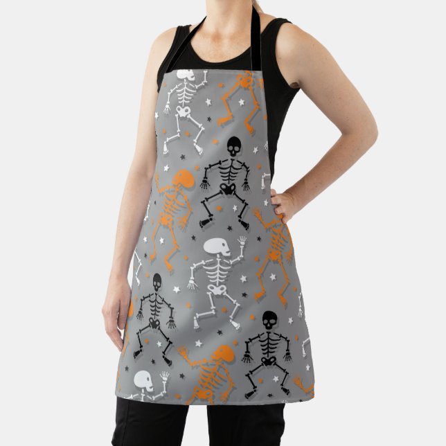 Happy Halloween Pattern Apron (Insitu)