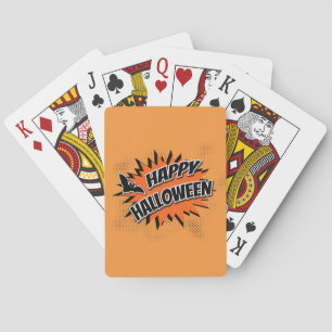 Happy Halloween Playing Cards