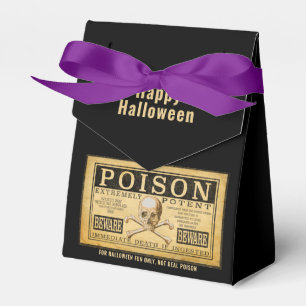 Happy Halloween "POISON" Favour Box