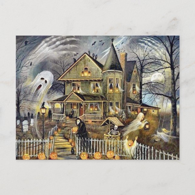 Happy Halloween post card (Front)