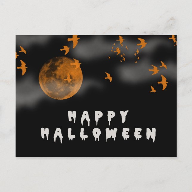 Happy Halloween PostCard (Front)