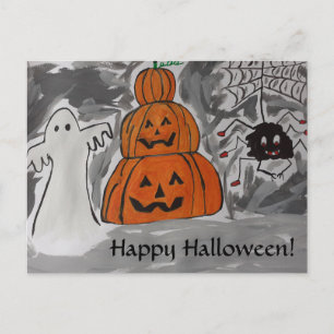 Happy Halloween Postcard