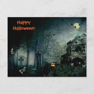 HAPPY HALLOWEEN POSTCARD