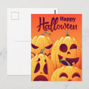Happy Halloween Postcard