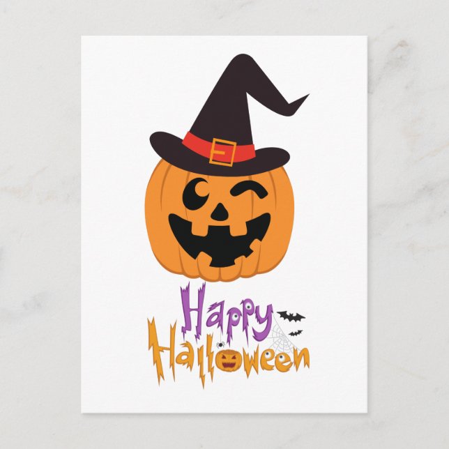 Happy Halloween !!! Postcard (Front)