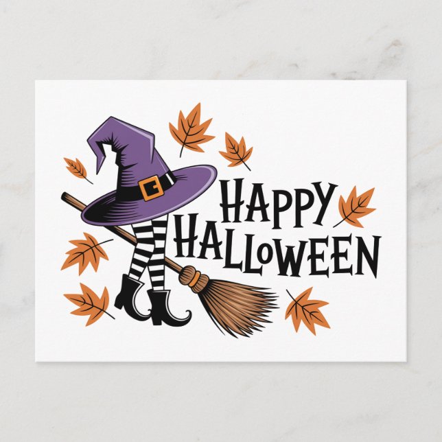 Happy Halloween  Postcard (Front)