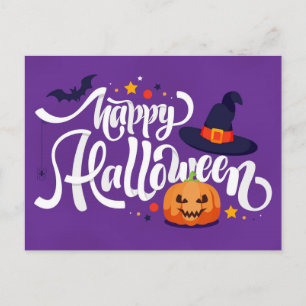 Happy Halloween Postcard