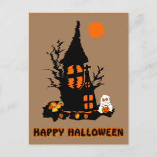 Happy Halloween Postcard