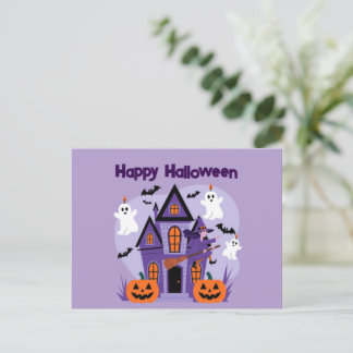 Happy Halloween Postcard