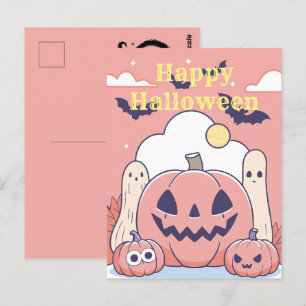 Happy Halloween Postcard