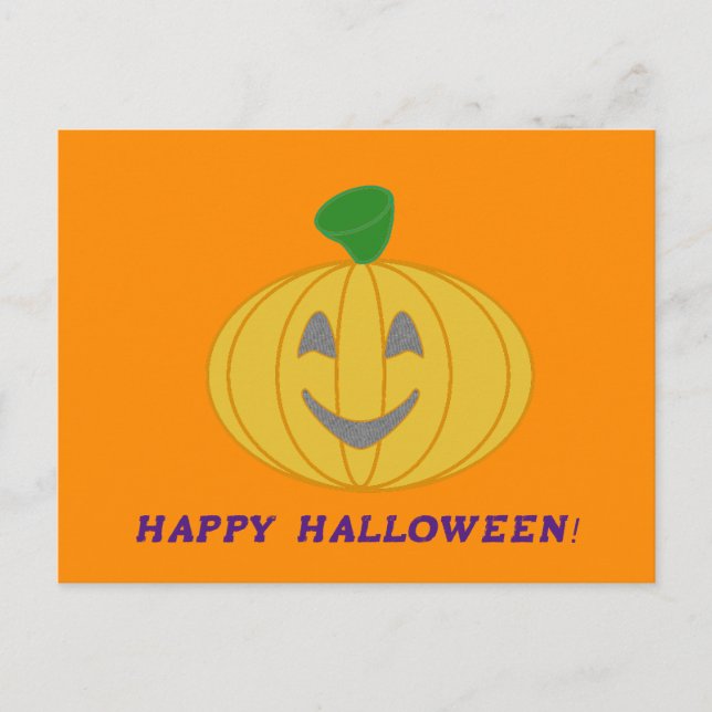 Happy Halloween Postcard (Front)