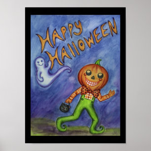 Happy Halloween Poster Art
