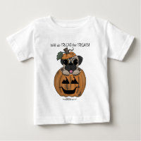 Happy Halloween-Pug in Jack O' Lantern
