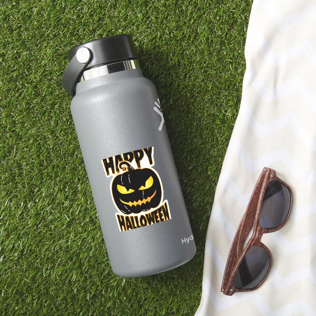 Happy Halloween Pumpkin (HydroFlask Insitu)