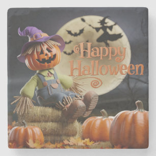 Happy Halloween Pumpkin Coaster