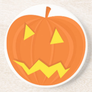 "HAPPY HALLOWEEN" PUMPKIN COASTER