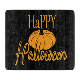 Happy Halloween Pumpkin Cutting Board