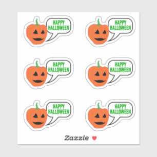 Happy Halloween Pumpkin Face