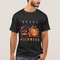 Happy Halloween Pumpkin Gothic Art