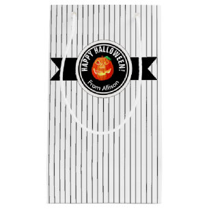 Happy Halloween Pumpkin ID212 Small Gift Bag