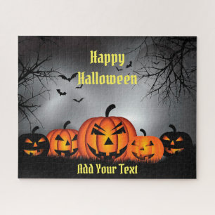 Happy Halloween Pumpkin Jigsaw Puzzle