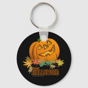 Happy Halloween Pumpkin Keychain
