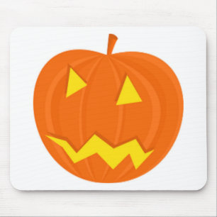 "HAPPY HALLOWEEN" PUMPKIN MOUSE PAD