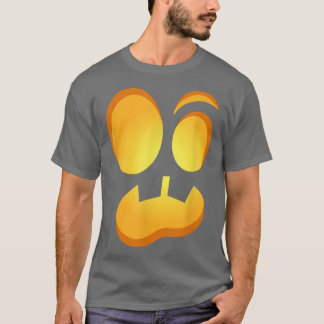 Happy Halloween Pumpkin Scary Face T-Shirt