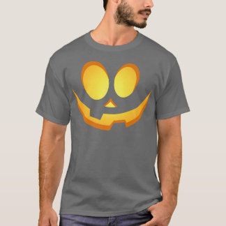 Happy Halloween Pumpkin Scary Face T-Shirt