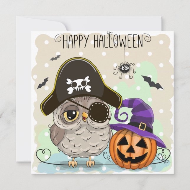 Happy Halloween Save The Date (Front)