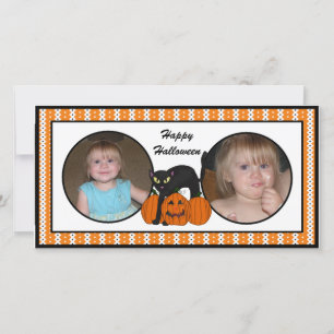 Happy Halloween Scardy Cat Photo Cards
