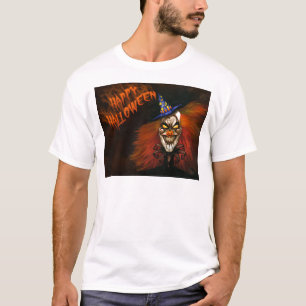 Happy Halloween Scary Clown T-Shirt