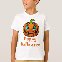 Happy Halloween, Scary Pumpkin Face