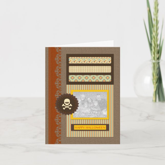 happy halloween (scrapbook) card (Front)