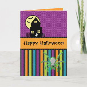 Happy Halloween Scrapbook Style Card