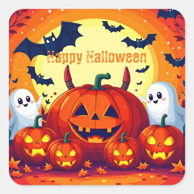 Happy Halloween Series 8 - Stickers Halloween (Devant)