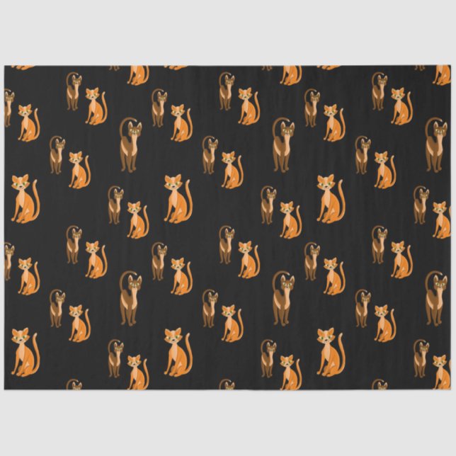 Happy Halloween Series Design 1 Tissue Paper (Front)