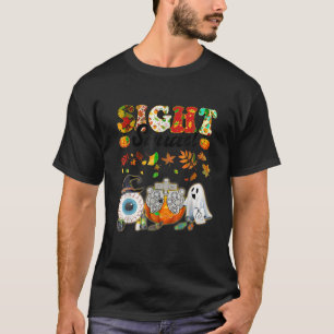 Happy Halloween Sight Squad Optometrist Pumpkin Ey T-Shirt