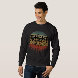 HAPPY HALLOWEEN SKELETON DANCE SWEATSHIRT
