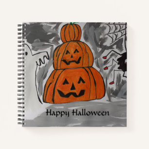 Happy Halloween Spiral Notebook