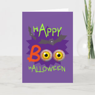 Happy Halloween Spooktakular Funny Holiday Card