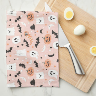 Happy Halloween Spooky Cute & Festive Halloween Kitchen Towel
