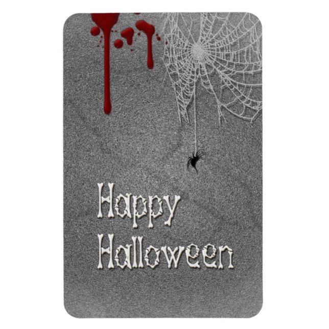Happy Halloween Spooky Gravestone Magnet (Vertical)