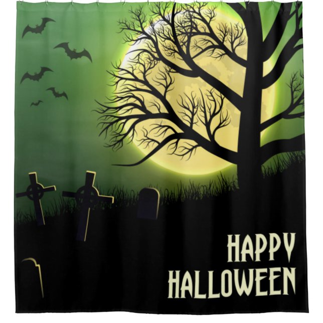 Happy Halloween Spooky Graveyard (Front)